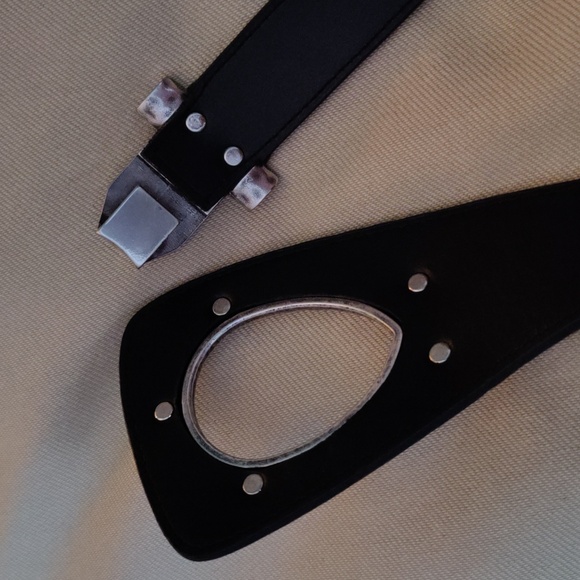 Coldwater Creek Adjustable Belt with  Unique Buckle Clip, Size L/XL - Picture 3 of 10